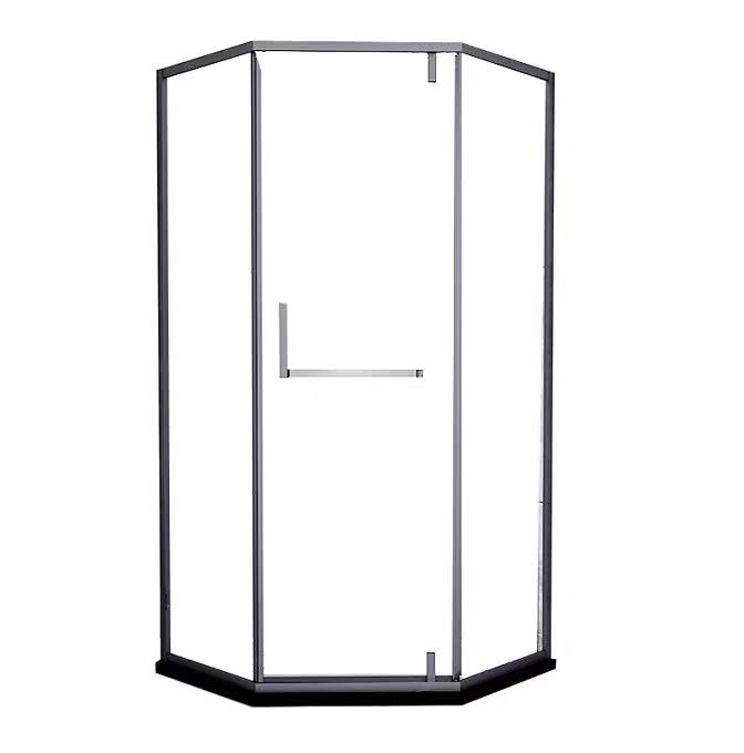2021 Latest Design Frameless Shower Screen - Economic Simple Shower Room Customized Bathroom Shower Room – Everbright