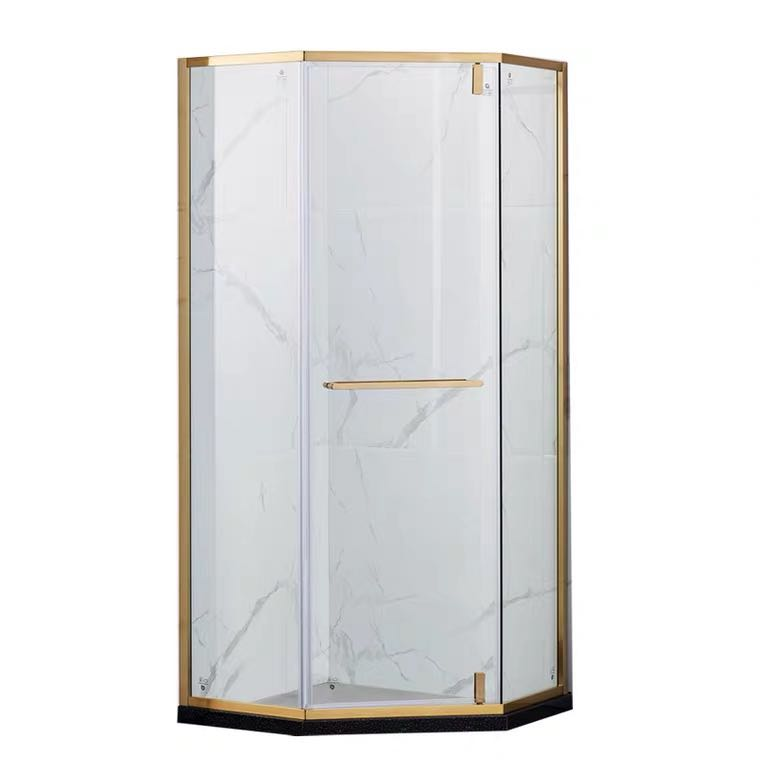 Top Suppliers Bathroom Glass Shower Doors - Simple Bathroom Shower Enclosure Glass Shower Cabin Door Shower Rooms – Everbright
