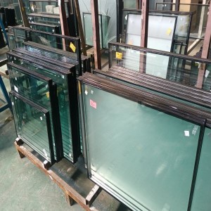 Hot Sale Hollow Tempered Glass Soundproof Insulated Temper Glass For Window Curtain Wall