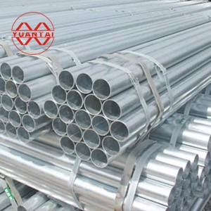 ASTM A53 Hot Dip Galvanized Round Steel Pipe For Construction