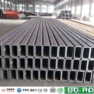 hollow section pipe supplier steel box section