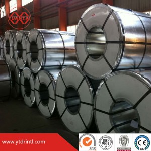 formalet galvaniseret stål coil 0,13mmx1250mm