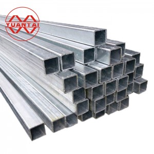 pre galvanized hollow steel pipe