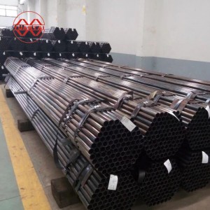 good quality round welded steel pipe for construction