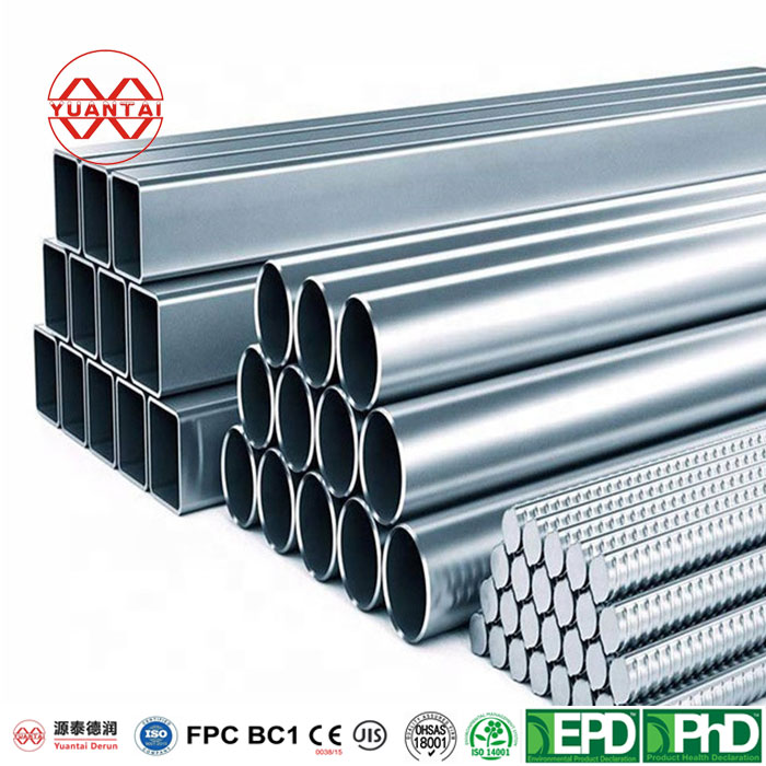 Hot Selling ASTM A53 A106 API 5L Alloy Galvanized Square pipe Featured Image