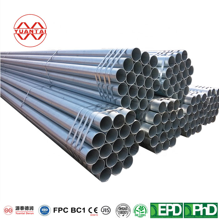 Hot dip galvanized round pipe for tower crane manufacture-0