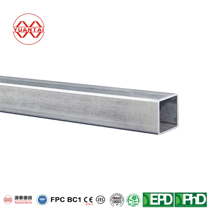 Hot dip galvanized square tube for sports hall-1