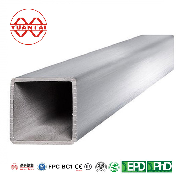 Astm a500 150x150 steel square pipe-4