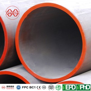 Paip cerucuk ASTM A252 ASTM A572 Gr.50 LSAW