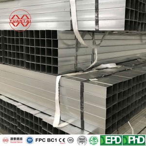 galvanized rectangular karfe tube | yarda ODM OEM OBM