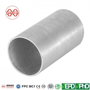 fábrica China yuantaiderun (aceptar oem odm obm) tubo cuadrado rectangular redondo galvanizado en caliente