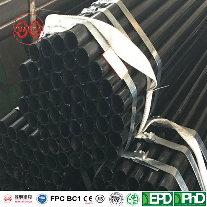Black Iron Pipe Specifications with 1/2 inch to 10 inch and Thickness 0.8mm to 16mm-1