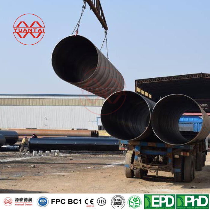 Large diameter spiral steel pipe Q235B spiral steel pipe for drainage and sewage supply (piling spiral pipe) Featured Image