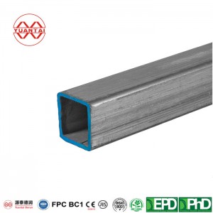 Square Gi Carbon Galvanized Steel tube