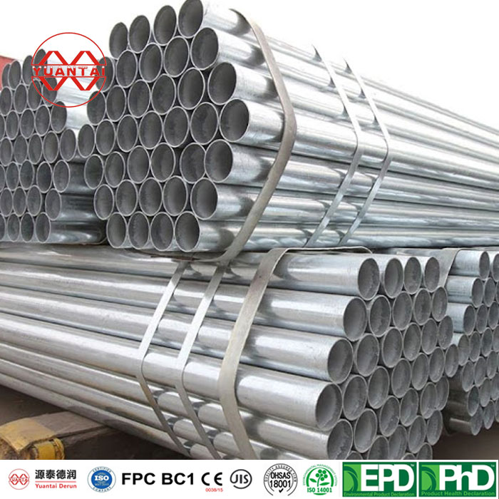 2 inch round steel pipe galvanised steel round tube Featured Image