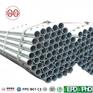 2 inch round steel pipe galvanised steel round tube