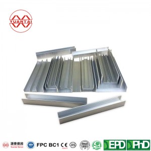 factory directly supply high quality Low Carbon Steel U Channels Aluminum Channels