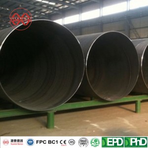 Granda provizanto de tuboj OD Steel LSAW en Azio