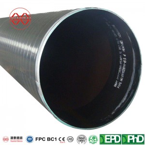 Big O.D. Steel LSAW pipes supplier in Asia