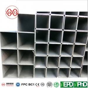 2017 Good Quality rectangular pipe for Nepal Factories