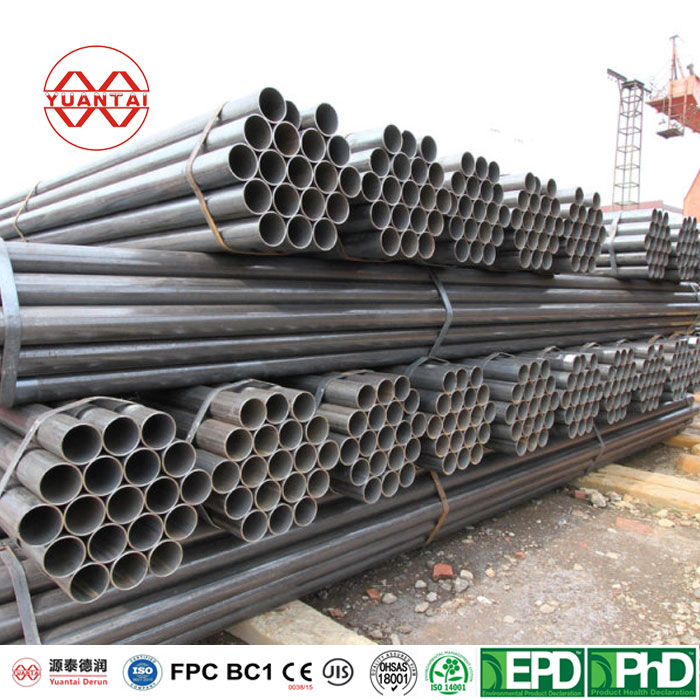 good quality Tianjin Factory steel round welded steel pipe for construction-1