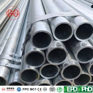 galvanized seamless steel pipe pakyawan yuantaiderun