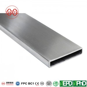 Fábrica de tubos de acero rectangulares de China yuantai derun (aceptar oem odm obm)