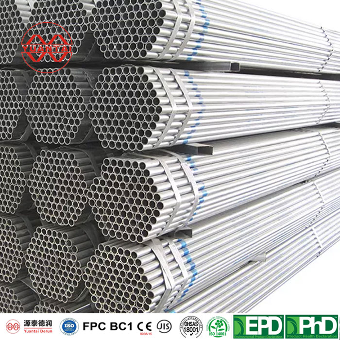 hot dip galvanized round steel pipe manufacturer yuantaiderun (can oem odm obm) Featured Image