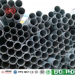 Fábrica de tubos redondos galvanizados en quente ODM