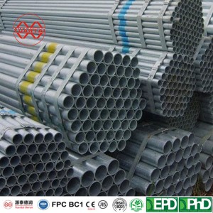 hot dip galvanized round steel pipe manufacturer yuantaiderun (can oem odm obm)
