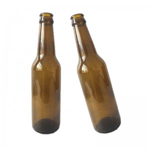 2019 wholesale price China Long Neck Beer Glass Bottle Short Neck Glass Beer Bottle with Cap of Flip or Crown