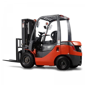 Forklift Diesel 2.5 tan yang disesuaikan dengan Ketinggian Angkat 3M 4M 5M