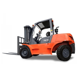 China 7 Ton Diesel Forklift with 3m 4m 5m 6m Lifting Height