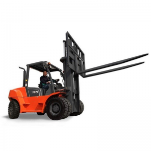 China 7 Ton Diesel Forklift with 3m 4m 5m 6m Lifting Height