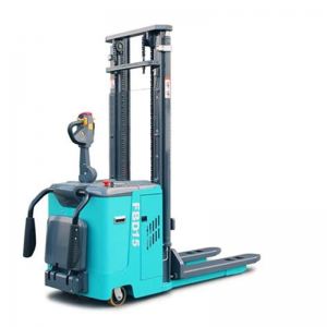 Customized 1.5-2 Ton Full Electric Pallet Stacker Forklift Machine