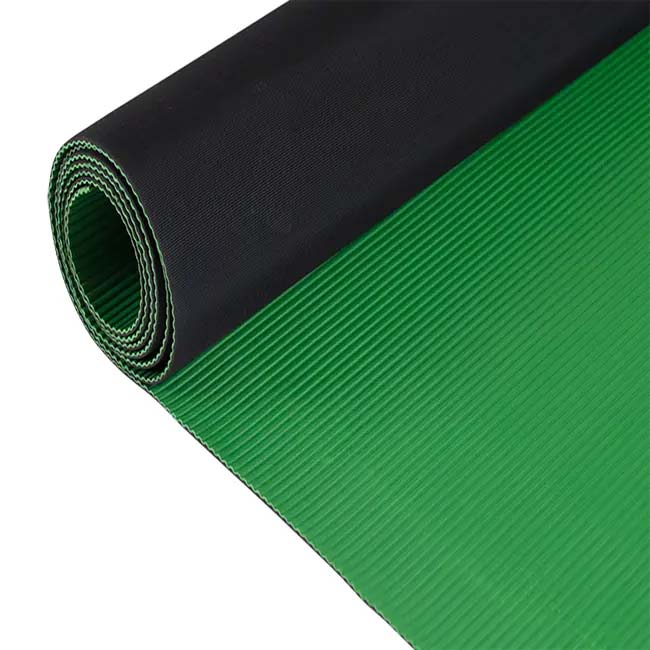 The Versatility of Ribbed Rubber Flooring Rolls