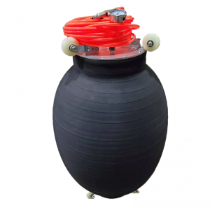 0,2 Mpa tot 1 Mpa Hogedruk inflatiepijpplug, gebruikt voor pijpleidingreparatie en airbag Variabele diameter expansiepijpplug