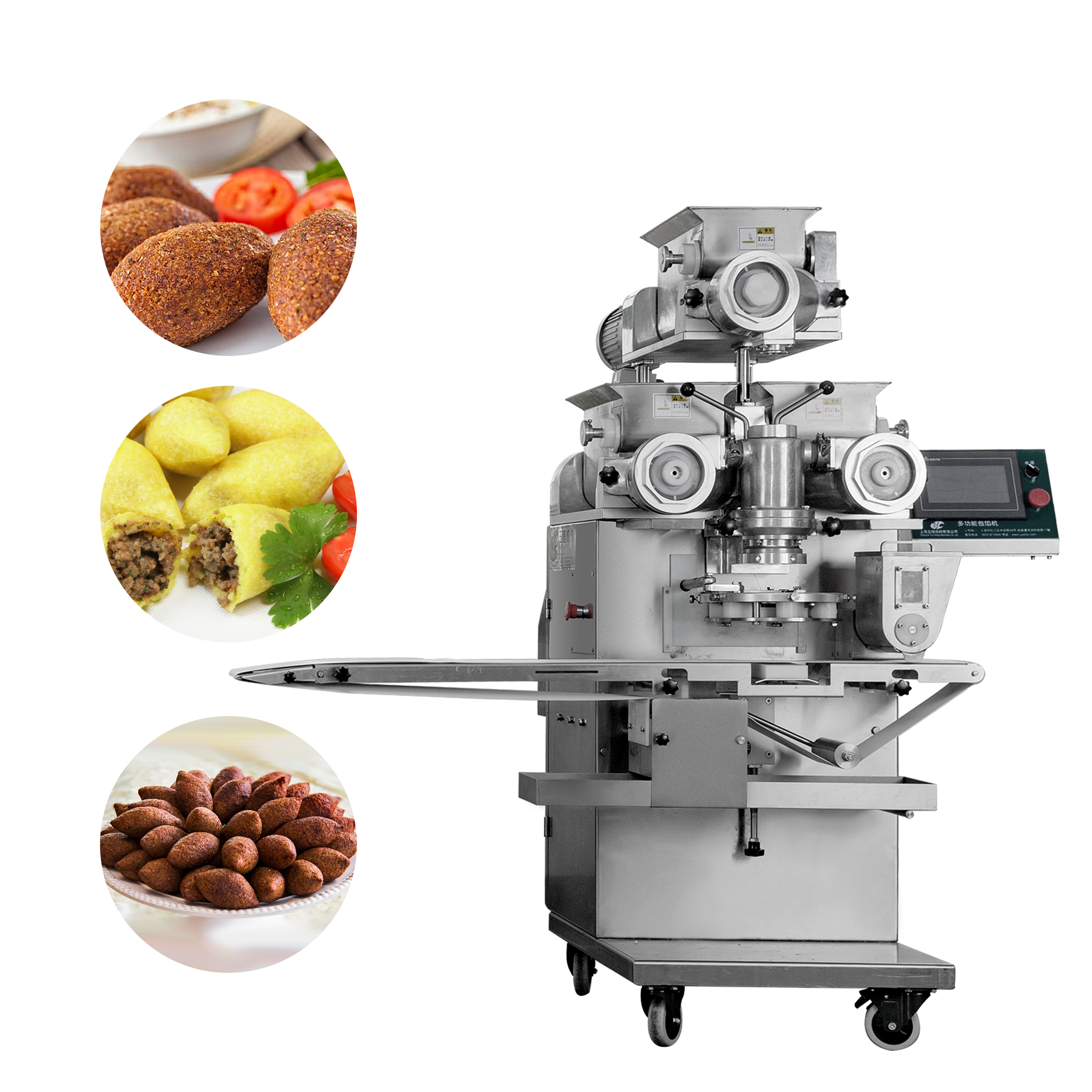 Wholesale Discount Gyoza Making Machine - Fried Products Encrusting Machine – Yucheng