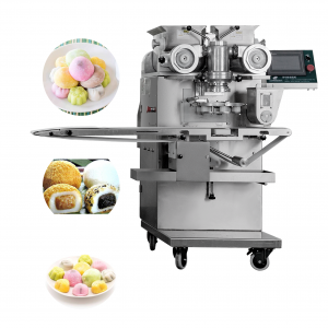 High Speed ​​Atomatik Commercial Grade Ice Cream Mochi Encrusting Machine