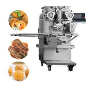 Electric Frozen Croquette Paghimo Encrusting Machine