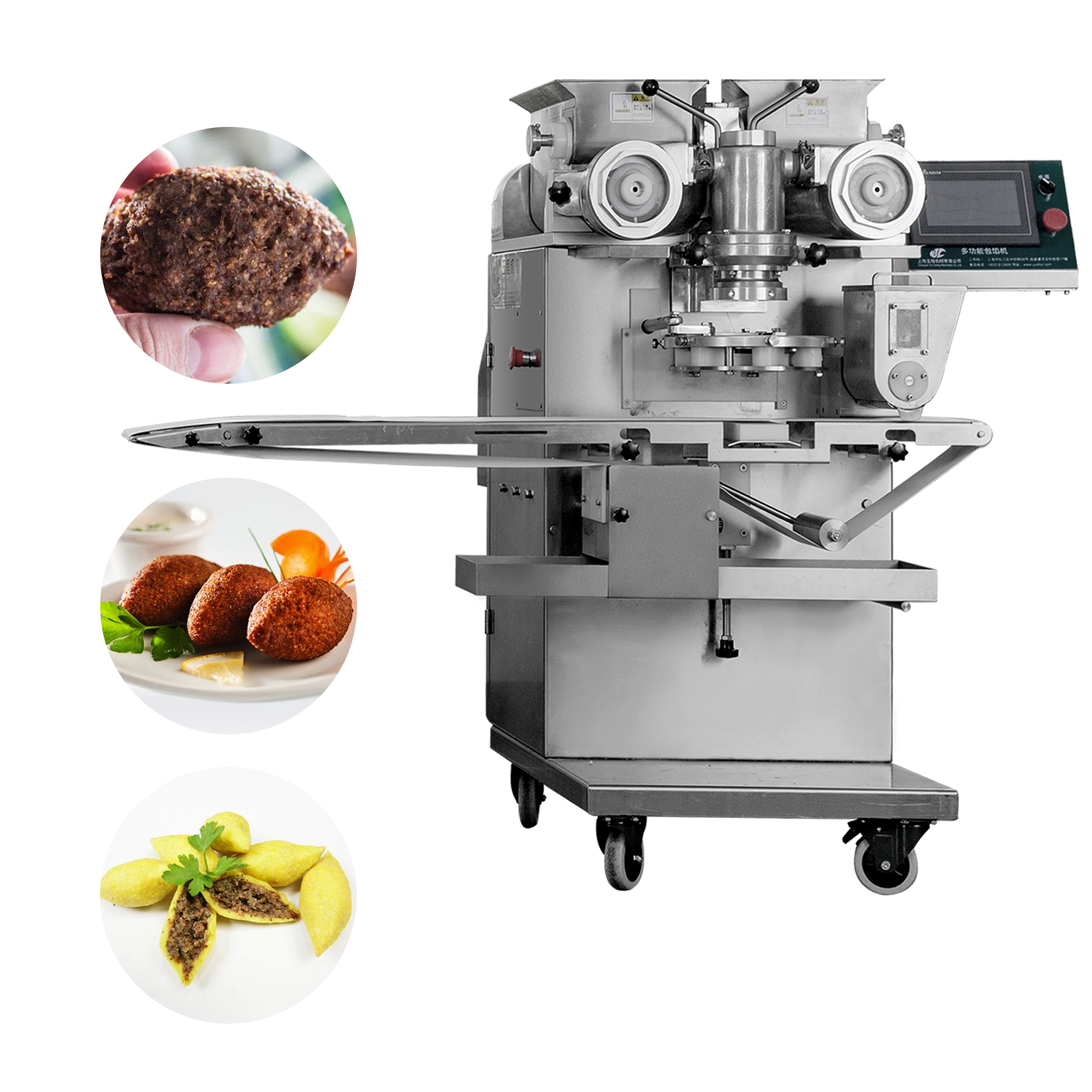 New Delivery for Small Kebbeh Machine - 2022 High Quality Super Durable 304 Stainless Steel Material YC-168 Automatic Kubba Machine – Yucheng