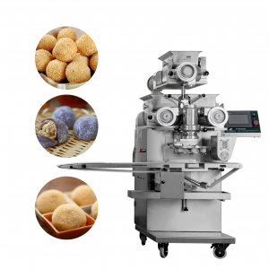 Máquina de incrustação de sorvete com enchimento duplo de cor Yucheng YC-170-1
