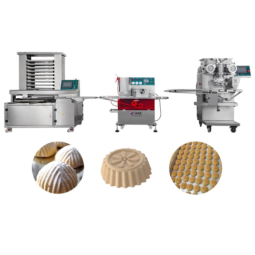 Cheap price Machine For Mooncake - 304 Stainless Steel Material High Quality Good Price Automatic Maamoul Encrusting Machine – Yucheng