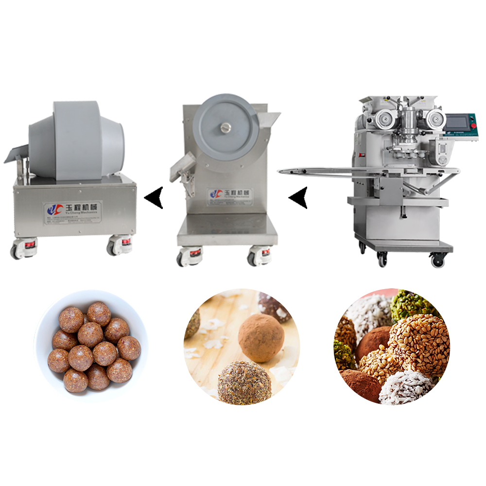 Factory Cheap Hot Lebanese Maamoul Machine - Full Automatic Yucheng High Quality Date Ball Encrusting Machine – Yucheng