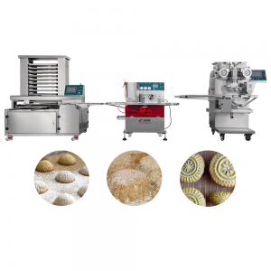 Machine automatique de fabrication de biscuits Maamoul Mooncake, fabricant de collations