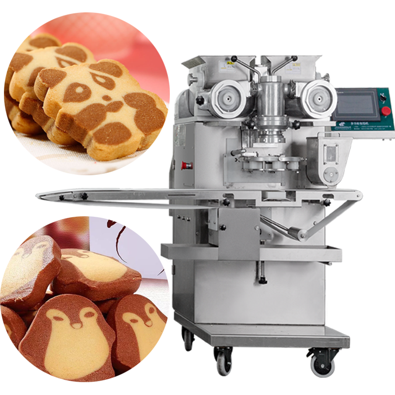Bottom price Two Color Stuffed Cookie Machine - Automatic Filled Cookie Forming Machine – Yucheng