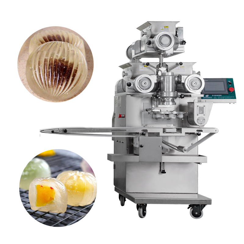8 Year Exporter Arancini Making Machine - Multi-functional full automatic crystal moon cake making encrusting machine – Yucheng