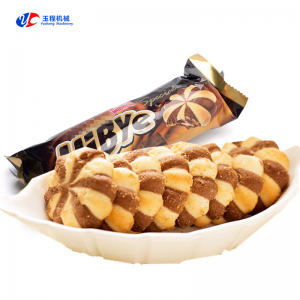 YC-170 High Speed ​​Automatisk Doble Farger Cookie Making Machine