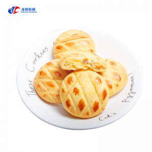 High Quality Automatic Egg Wash Brushing Soft Filling Cookies Machine