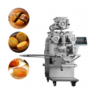 Máquina de fabricación de bolo de lúa de Maamoul comercial/línea de produción de bolo de lúa Maamoul/máquina de formación de tartas de piña